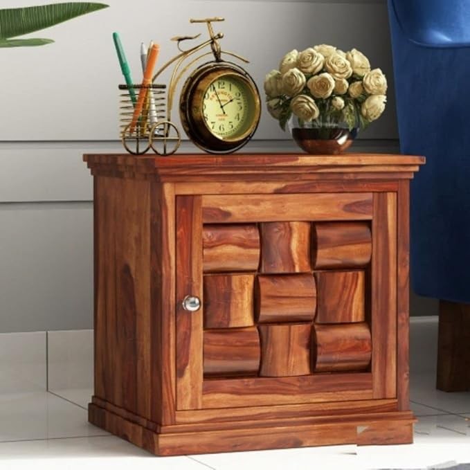 SIX PENNY Solid Sheesham Wood Bedside Table