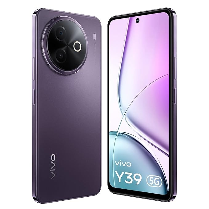 Vivo Y39 5G (Lotus Purple, 8GB RAM, 256GB Storage)
